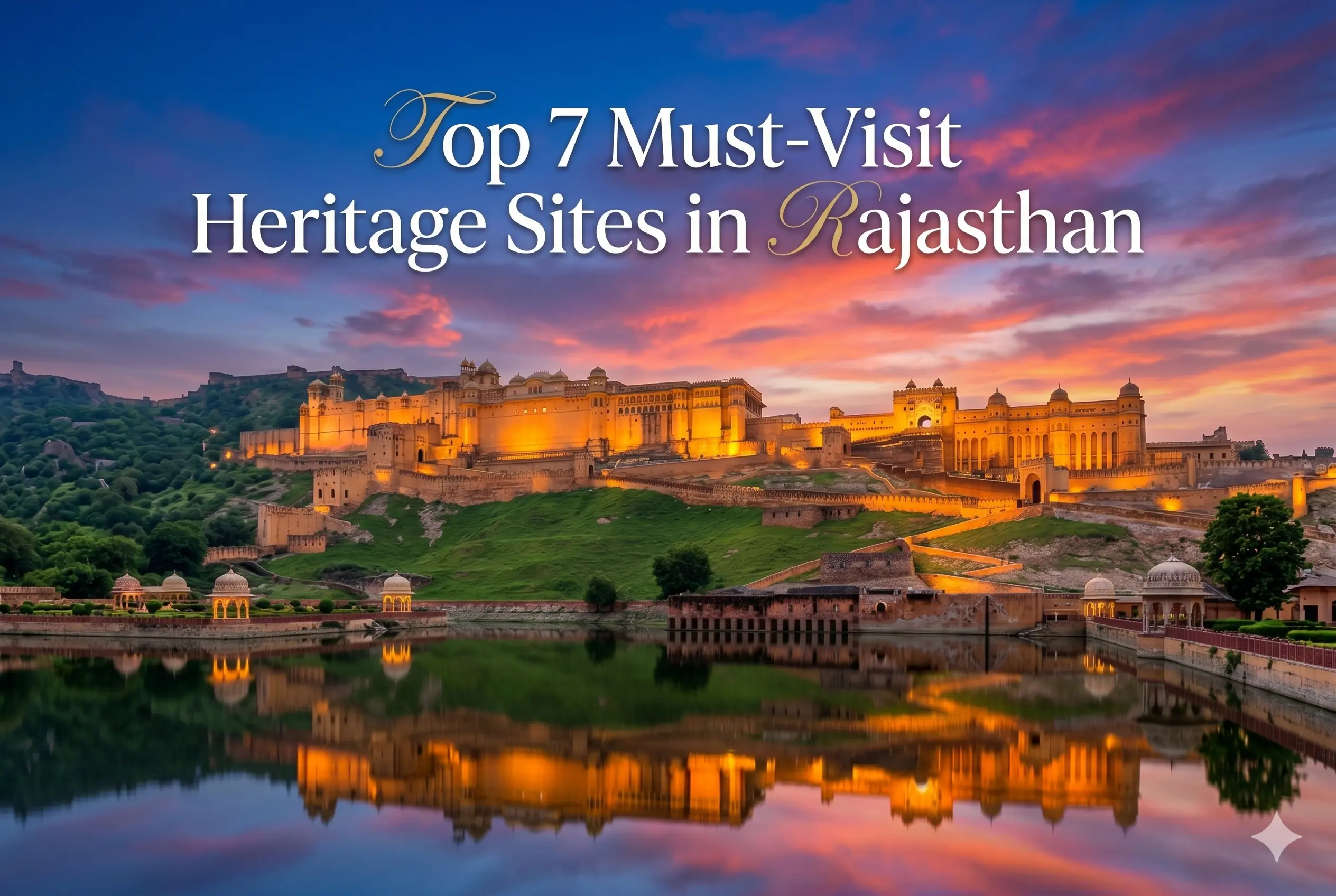 Top 7 Must-Visit Heritage Sites in Rajasthan