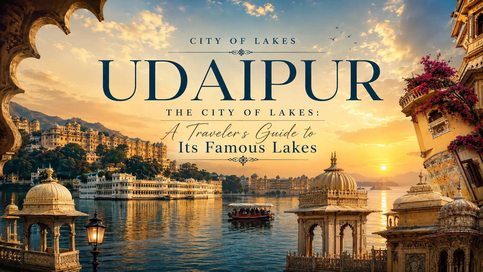 Udaipur, the City of Lakes A Traveler’s Guide to Its Famous Lakes