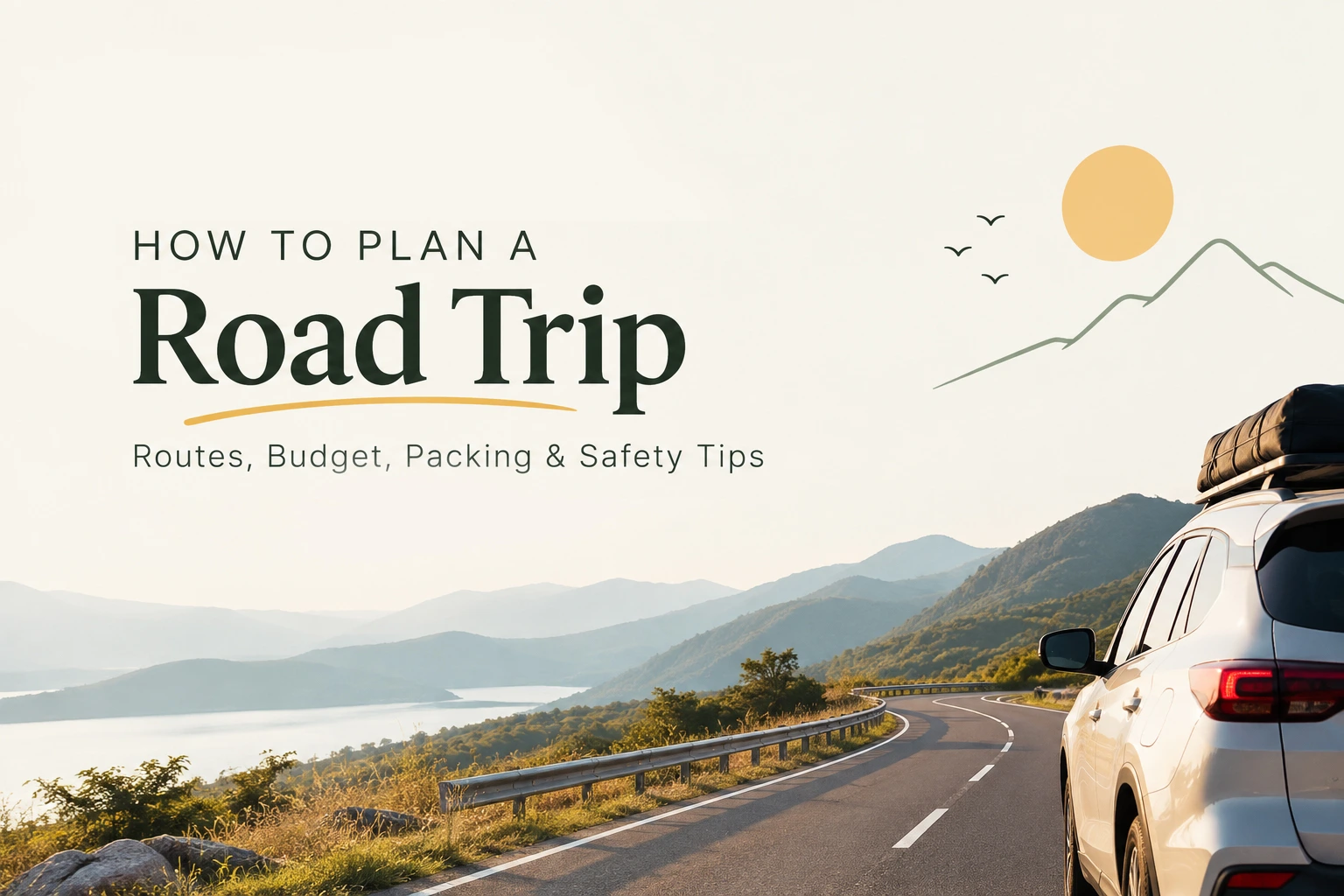 How to Plan a Road Trip: Routes, Budget, Packing & Safety Tips