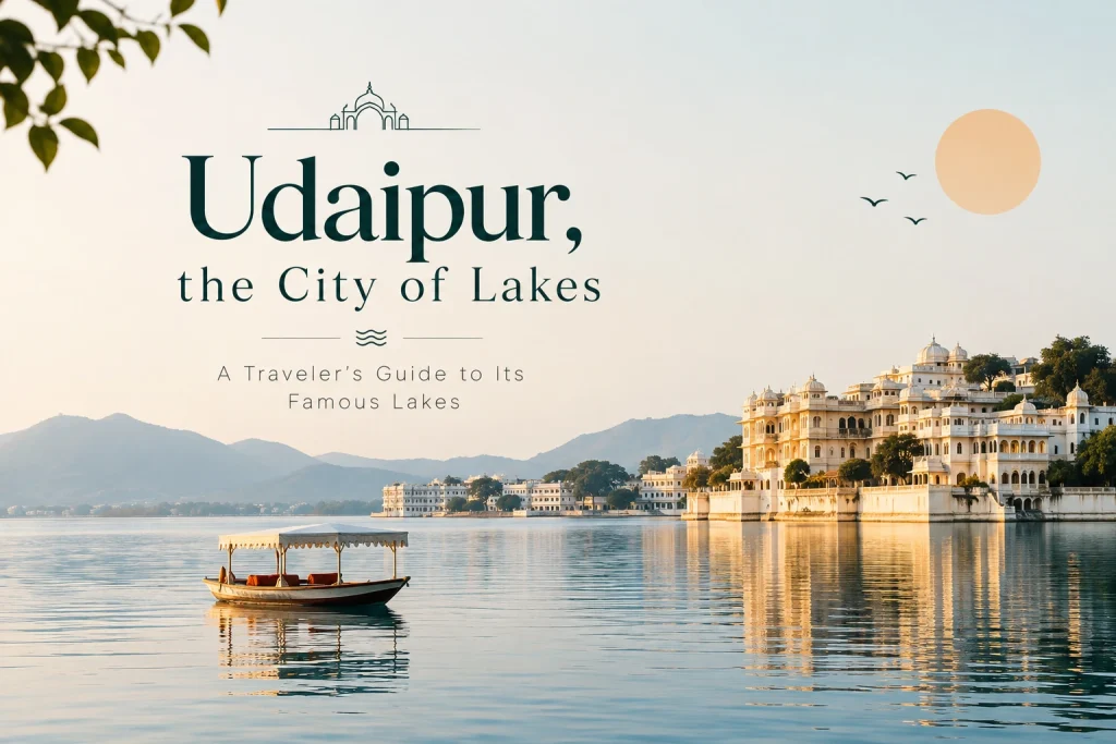 Udaipur, the City of Lakes: A Traveler's Guide to Its Famous Lakes